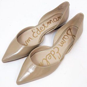 Sam Edelman Rodney Nude Pointed Toe Flats NEW 9.5